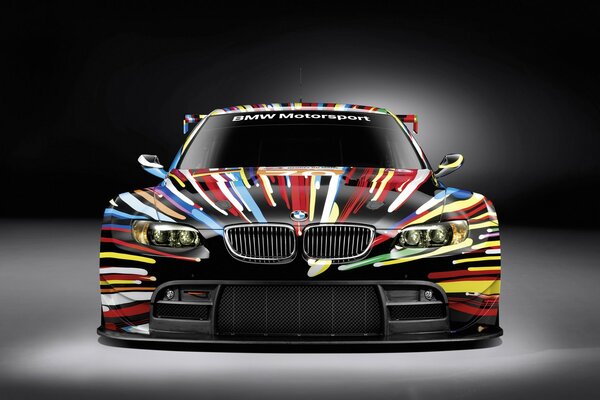 Coche BMW con Tuning de color