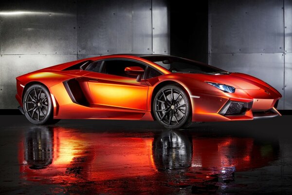 The new Lamborghini. Beautiful car