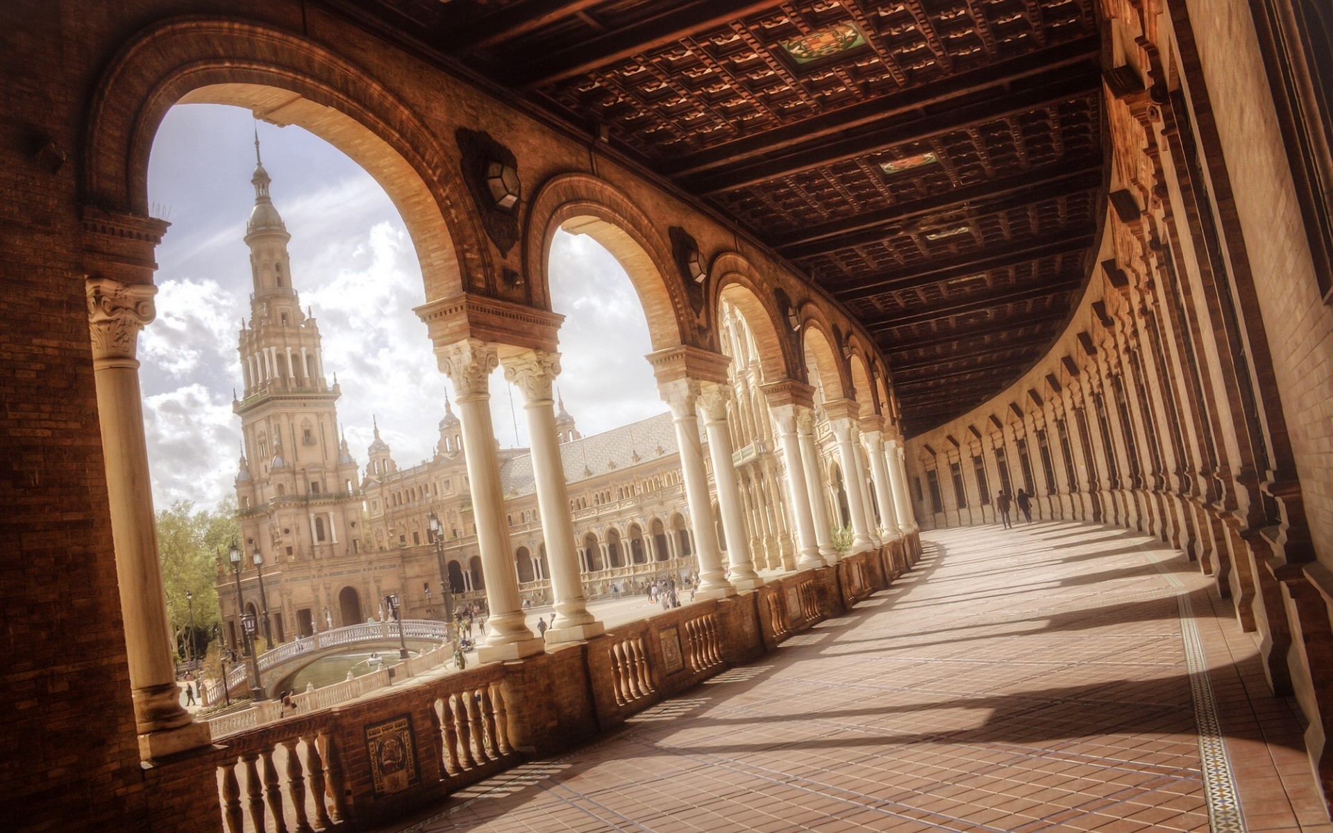 españa arquitectura viajes casa arco interior religión altavoces antiguo antiguo arte turismo torre sevilla magnífico