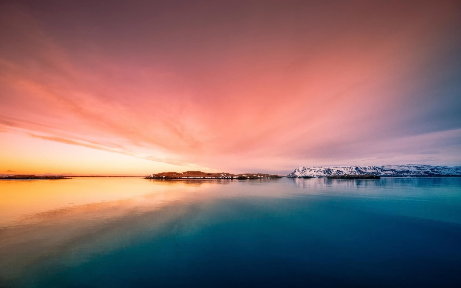 otras ciudades puesta de sol agua amanecer cielo playa sol crepúsculo mar paisaje noche océano paisaje naturaleza islandia breidafjordur drch fresco