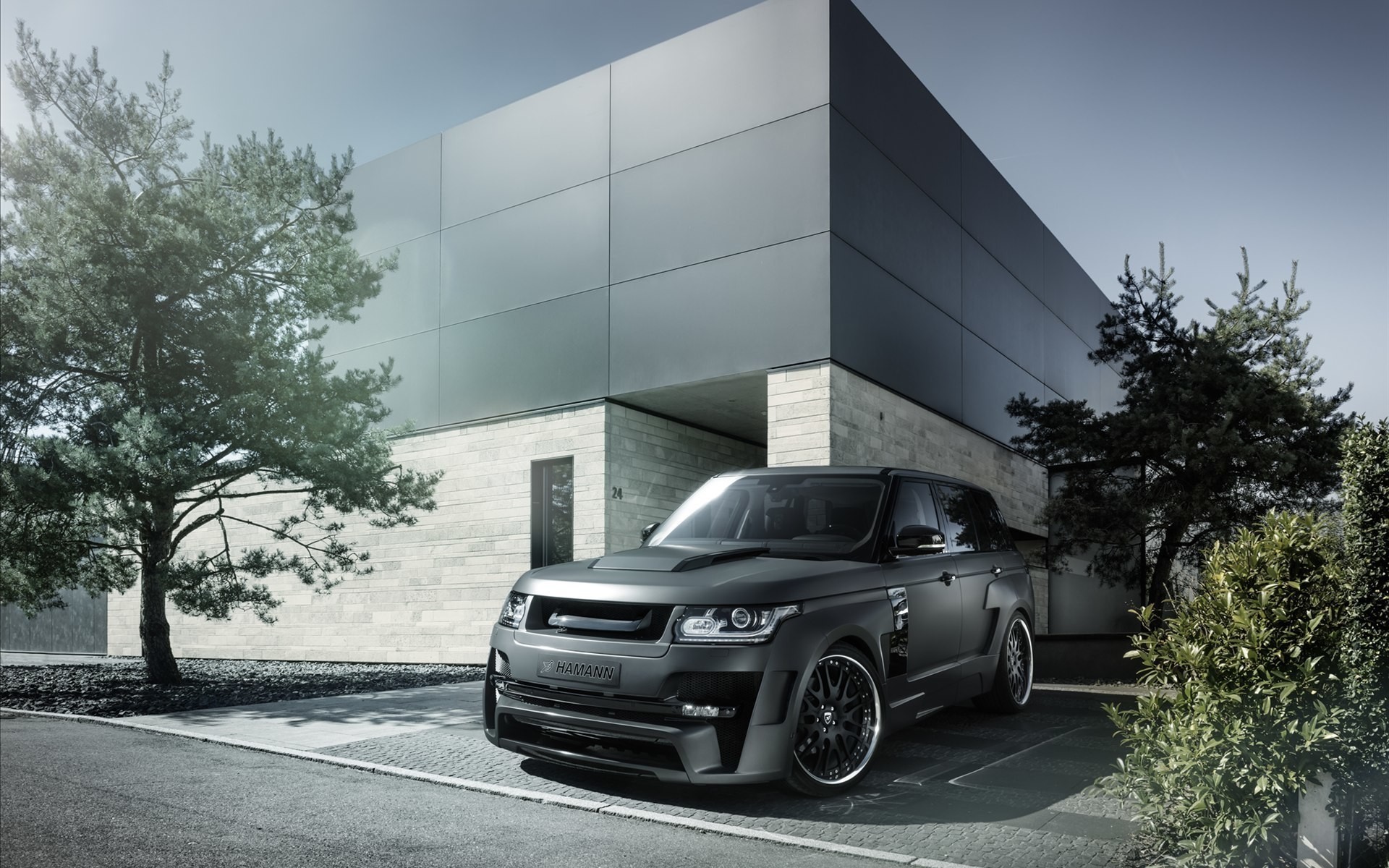 range rover car transportation system vehicle road travel architecture modern street outdoors tuning hamann gorgeous cool