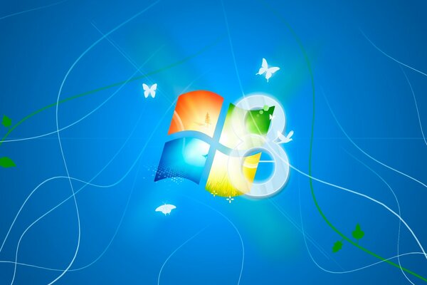 Знак окон Windows 8