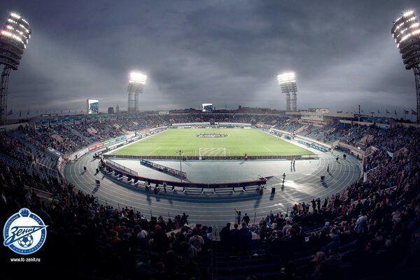 Football sports fans at the stadium