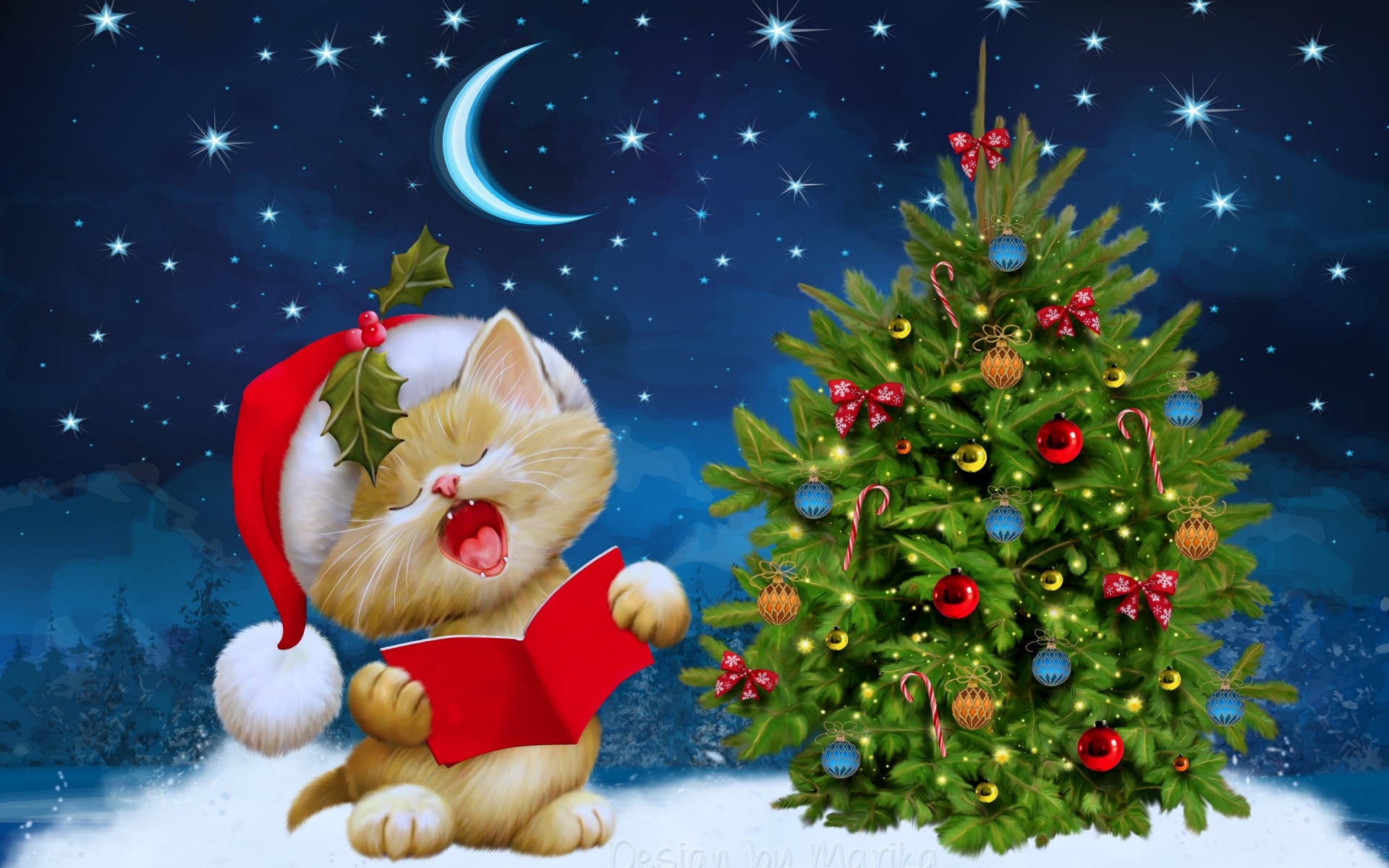 gatti natale inverno vacanza buon albero di natale eva albero neve abete decorazione regalo pino stagione agrifoglio vacanza palla nuovo anno fiocco di neve natura decorazioni natalizie