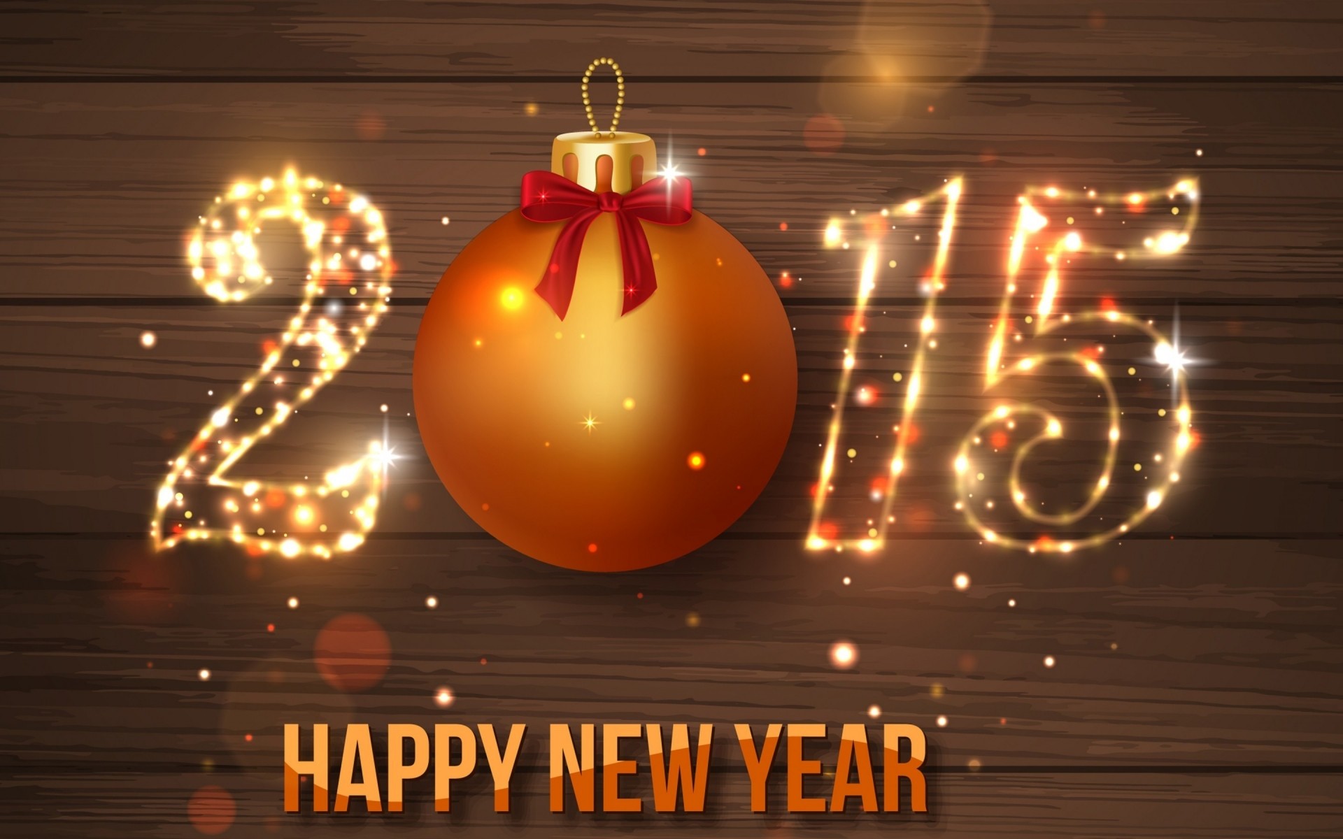 new year christmas celebration winter shining gold merry ball eve light decoration bright illuminated 2015 new year 2015