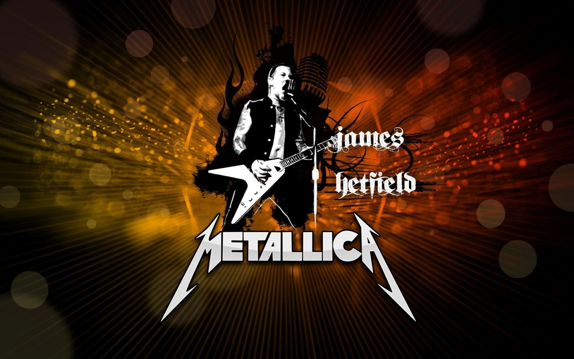 müzik grupları gece hayatı sahne performans karanlık müzik dans spot ışığı kapalı arka ışık metallica james hatfield