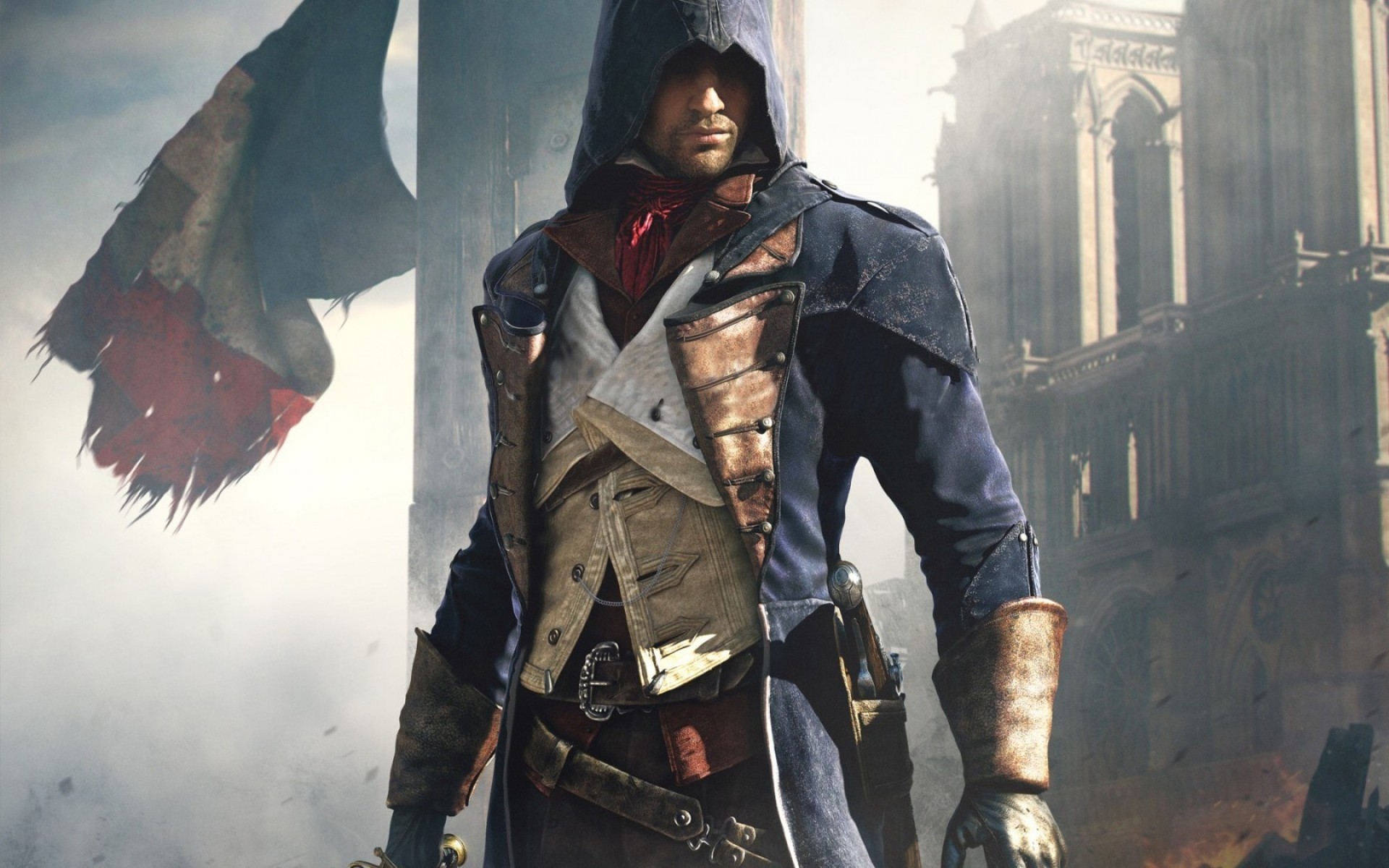 assassin s creed adulte seul porter femme homme portrait militaire arme bataille guerre jeu arno