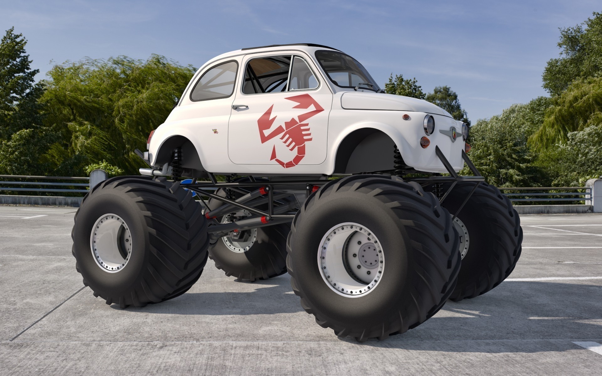 fiat vehicle drive car wheel transportation system race fast tire machine track engine hurry competition road rally truck driver speed action power fiat 500 old fiat 500 large wheels