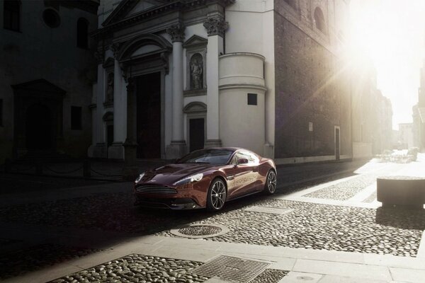 Voiture Aston Martin pour plus de commodité