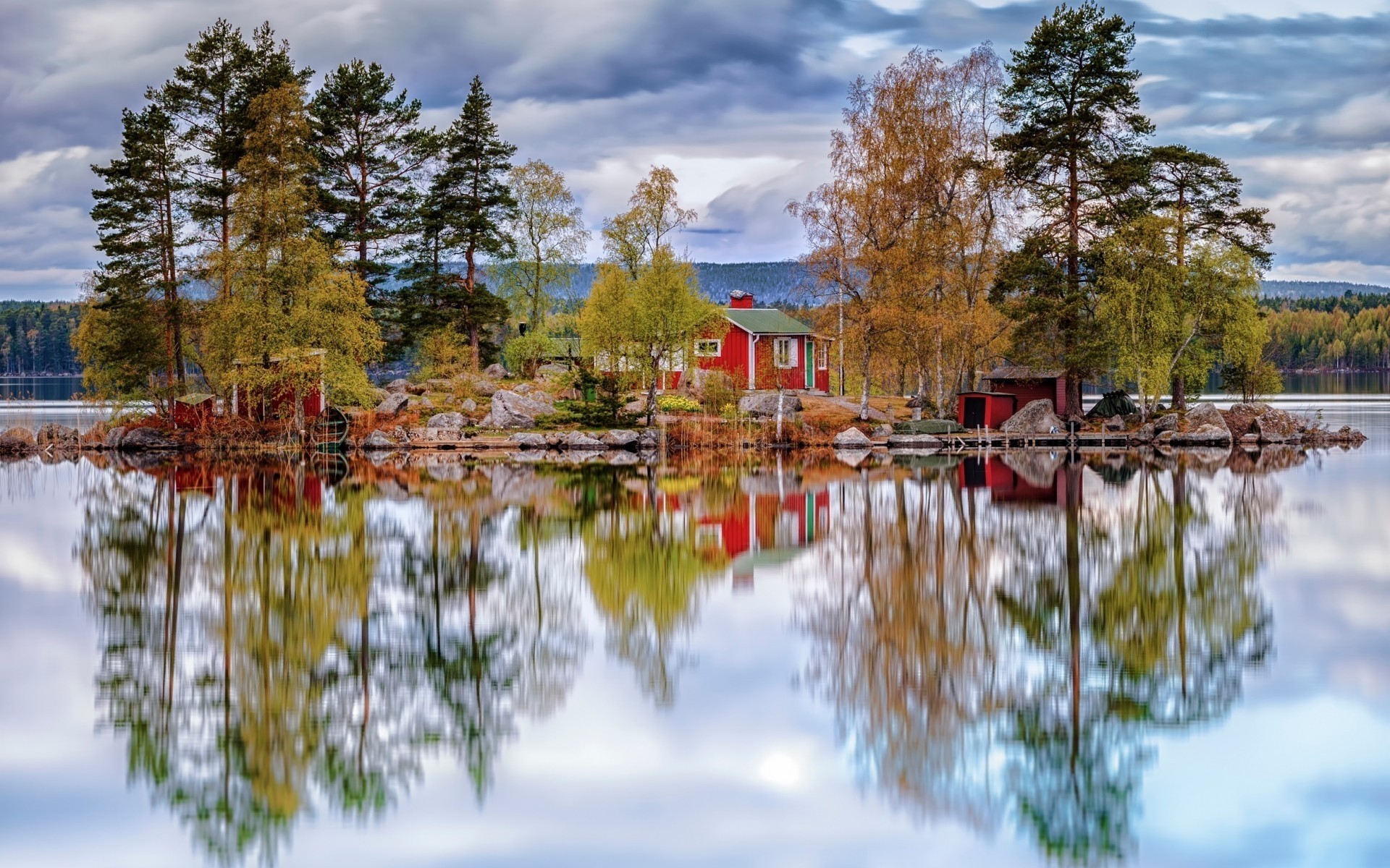 landschaft natur baum wasser see holz saison landschaft reflexion im freien herbst park pool gelassenheit landschaftlich himmel schön szene haus bäume