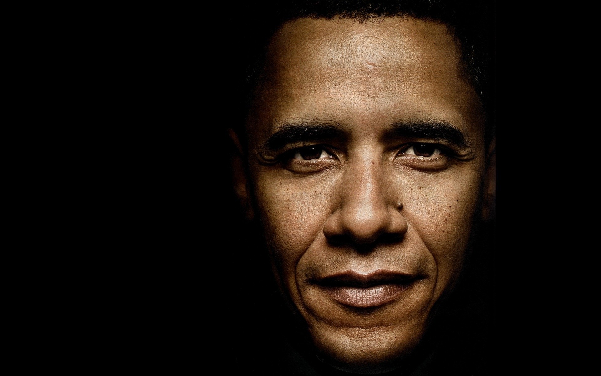 políticos retrato solo adulto hombre cara oscuro barack obama