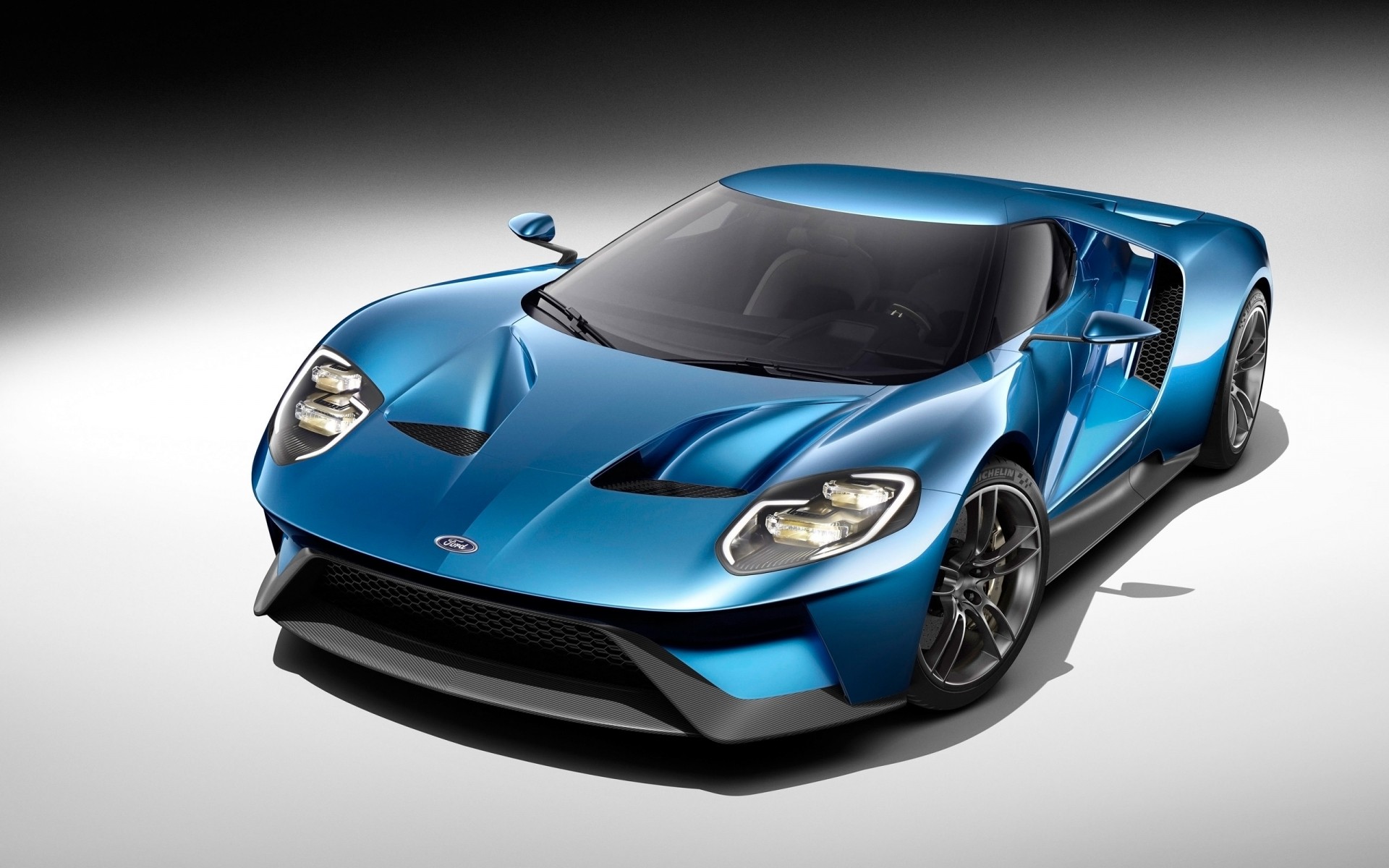 ford auto auto räder schnell transportsystem fahren automobil ford gt zum studio ford-konzept