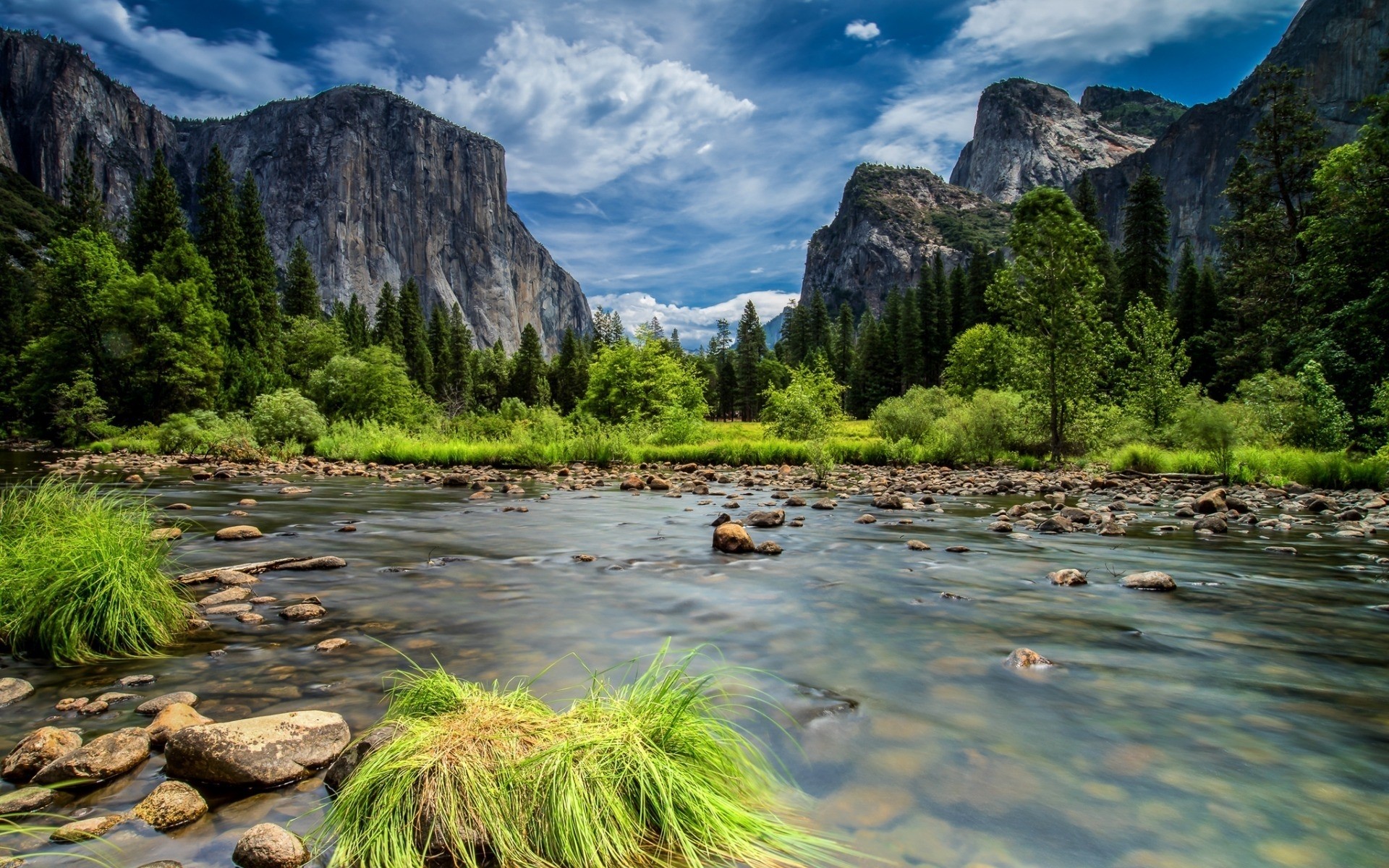 united states water landscape nature travel rock mountain river outdoors wood scenic lake sky valley tree scenery park reflection yosemite park mountains