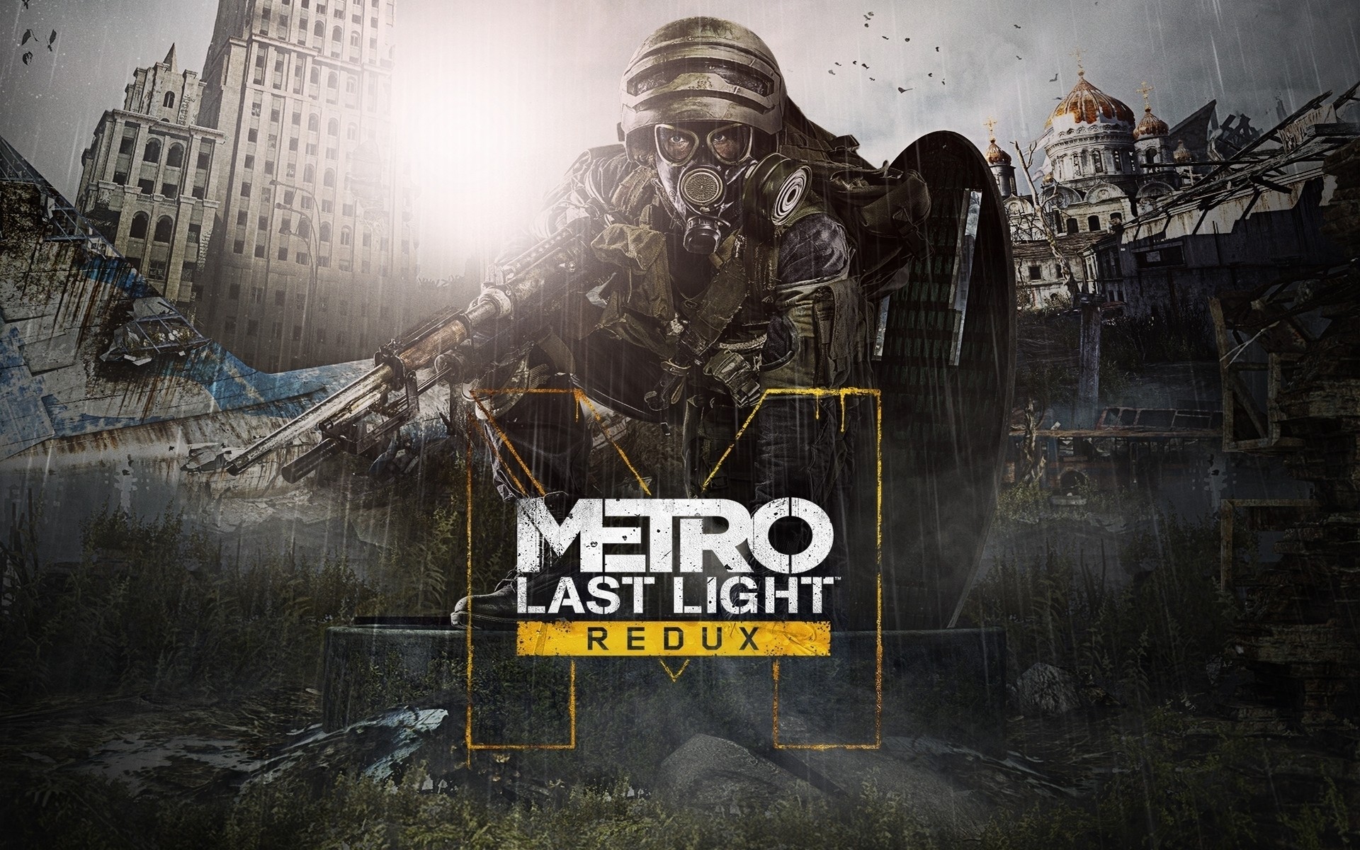 other games smoke dark deep silver soldier gun mask metro redux