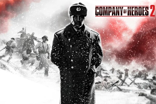 Plakat z gry Company of Heroes 2