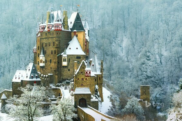 Germany s old castle in the mountains