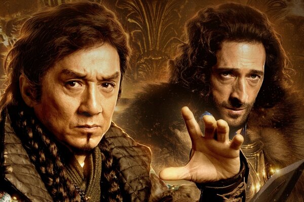 Jackie Chan ile bir filmden resim