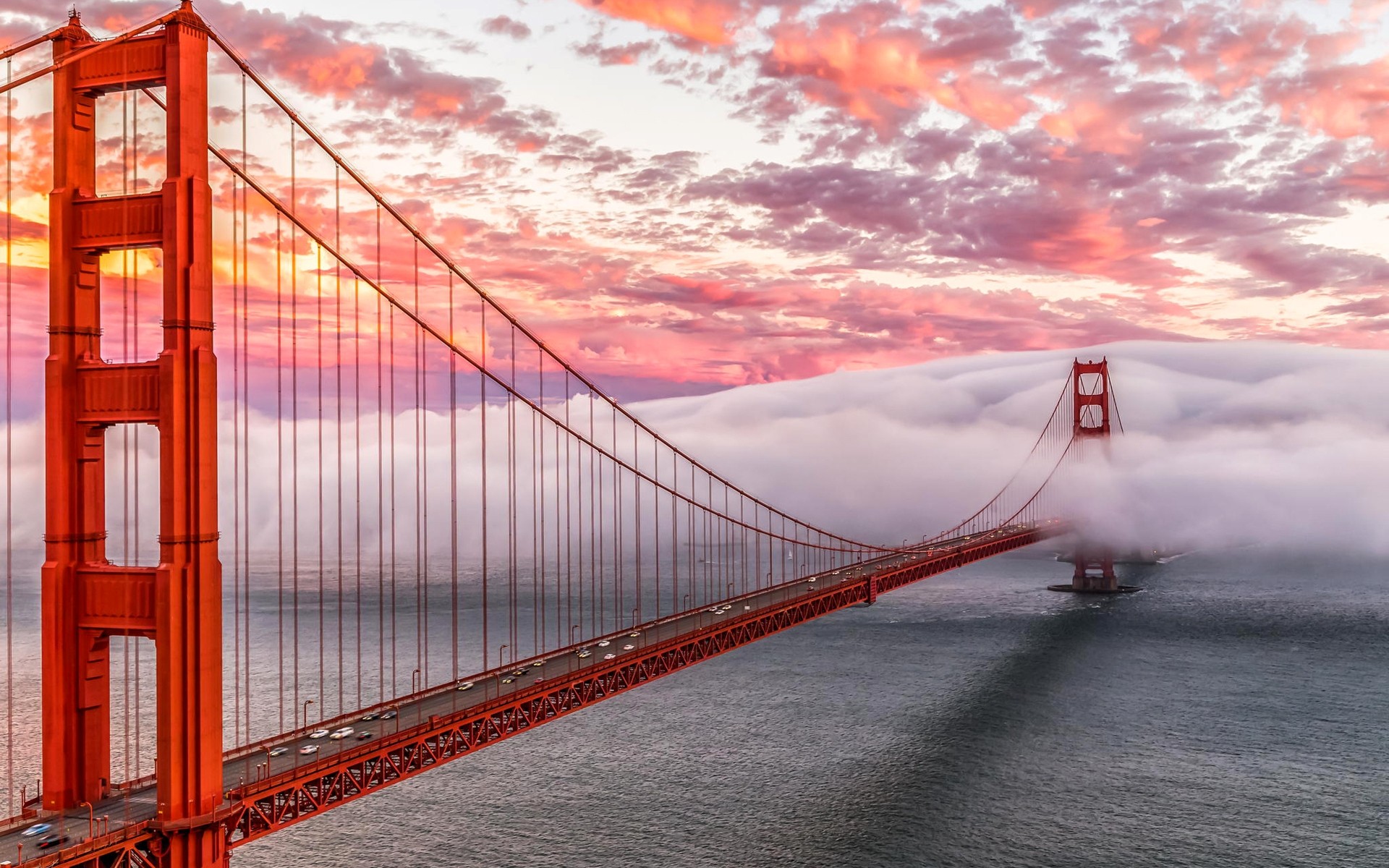 Golden Gate Bridge in San Francisco - Phone wallpapers