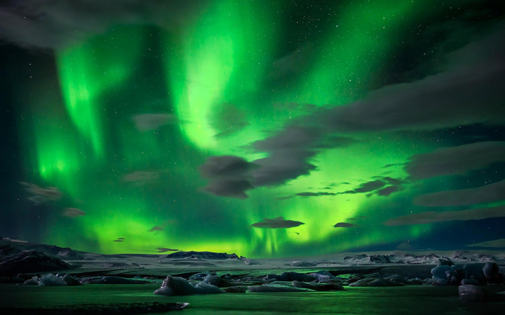 paesaggio luce astratto arte acqua cielo stelle notte ghiaccio inverno