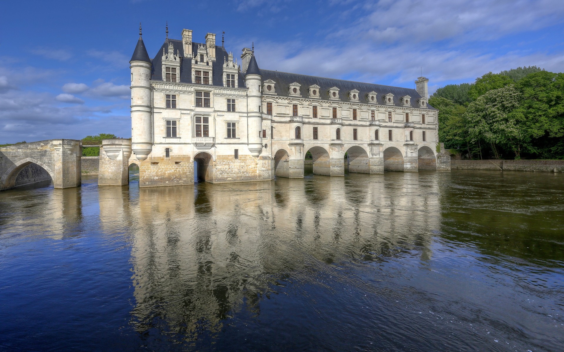 francja architektura podróże woda gotycki zamek stare niebo rzeka dom odkryty odbicie turystyka starożytny letni zamek