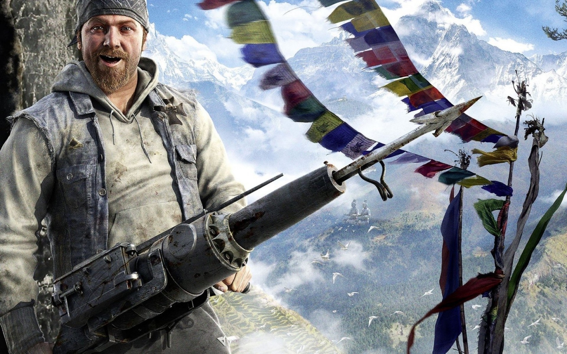 far cry ein militär schnee waffe krieg winter armee mann im freien tragen erwachsener urlaub flugzeug auto pistole kampf