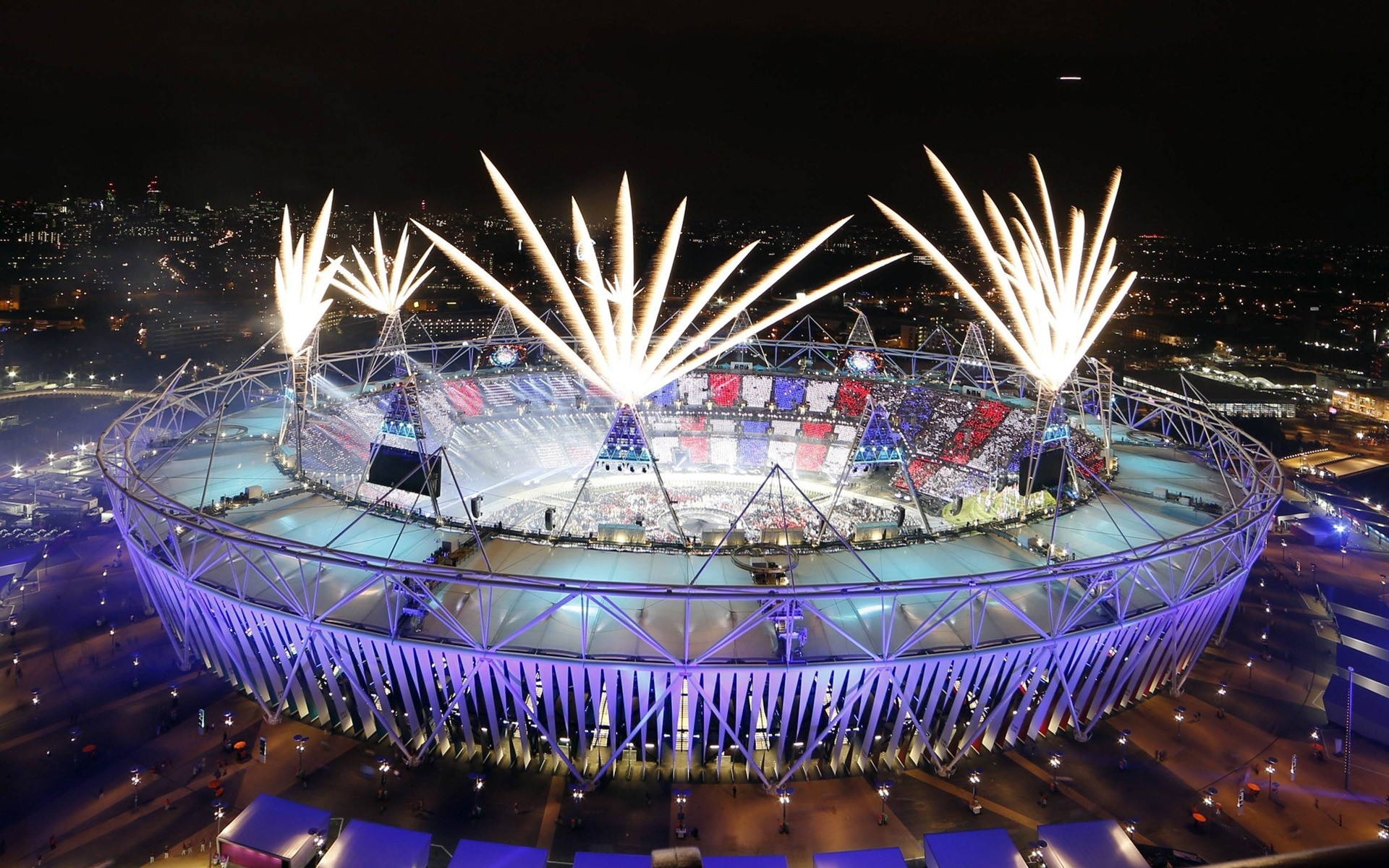 igrzyska olimpijskie festiwal impreza święto światło płomień koncert muzyka wydajność fajerwerki dym stadion etap energia ceremonia świeca przyjemność publiczność sportowcy konkurs