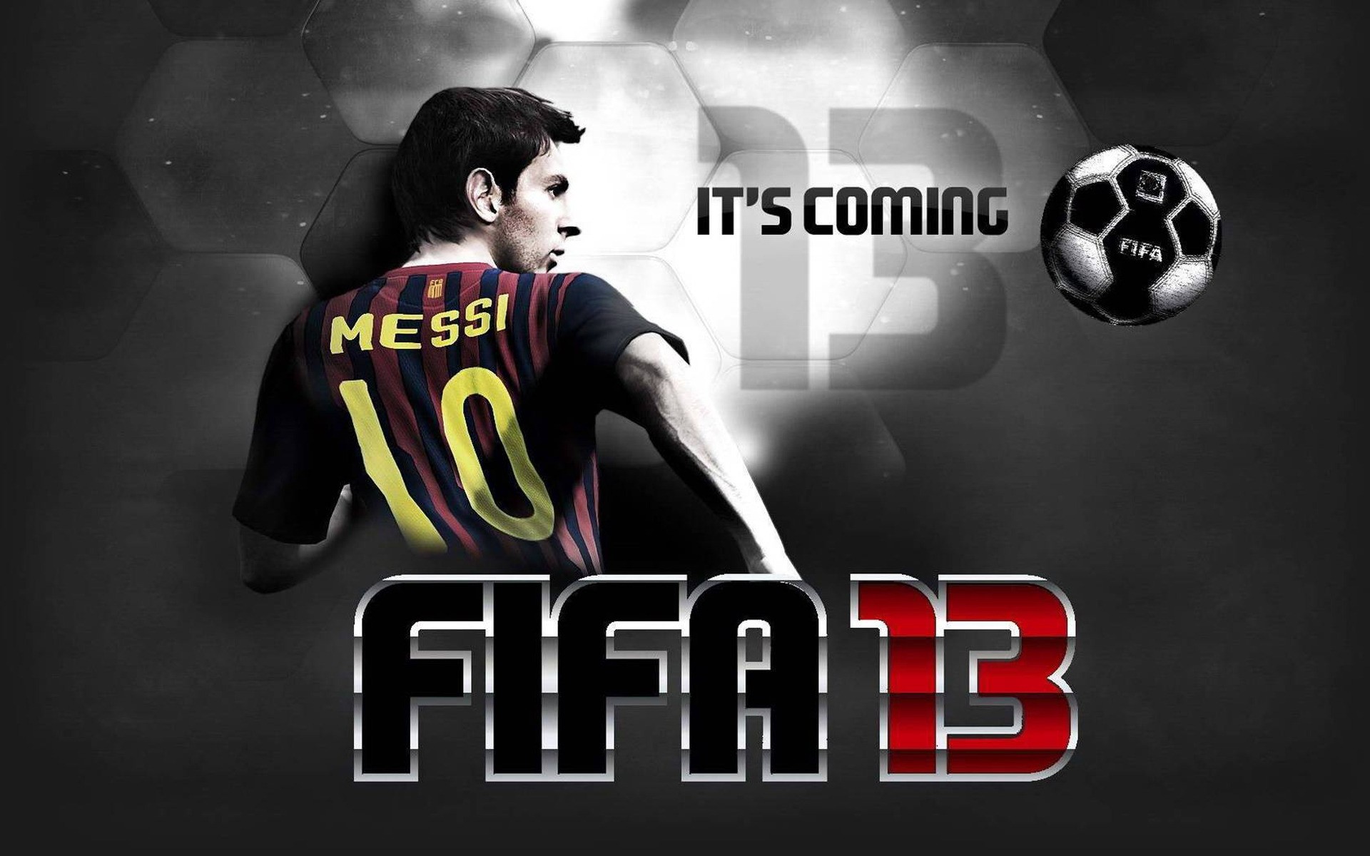 other games football but messi football 2013