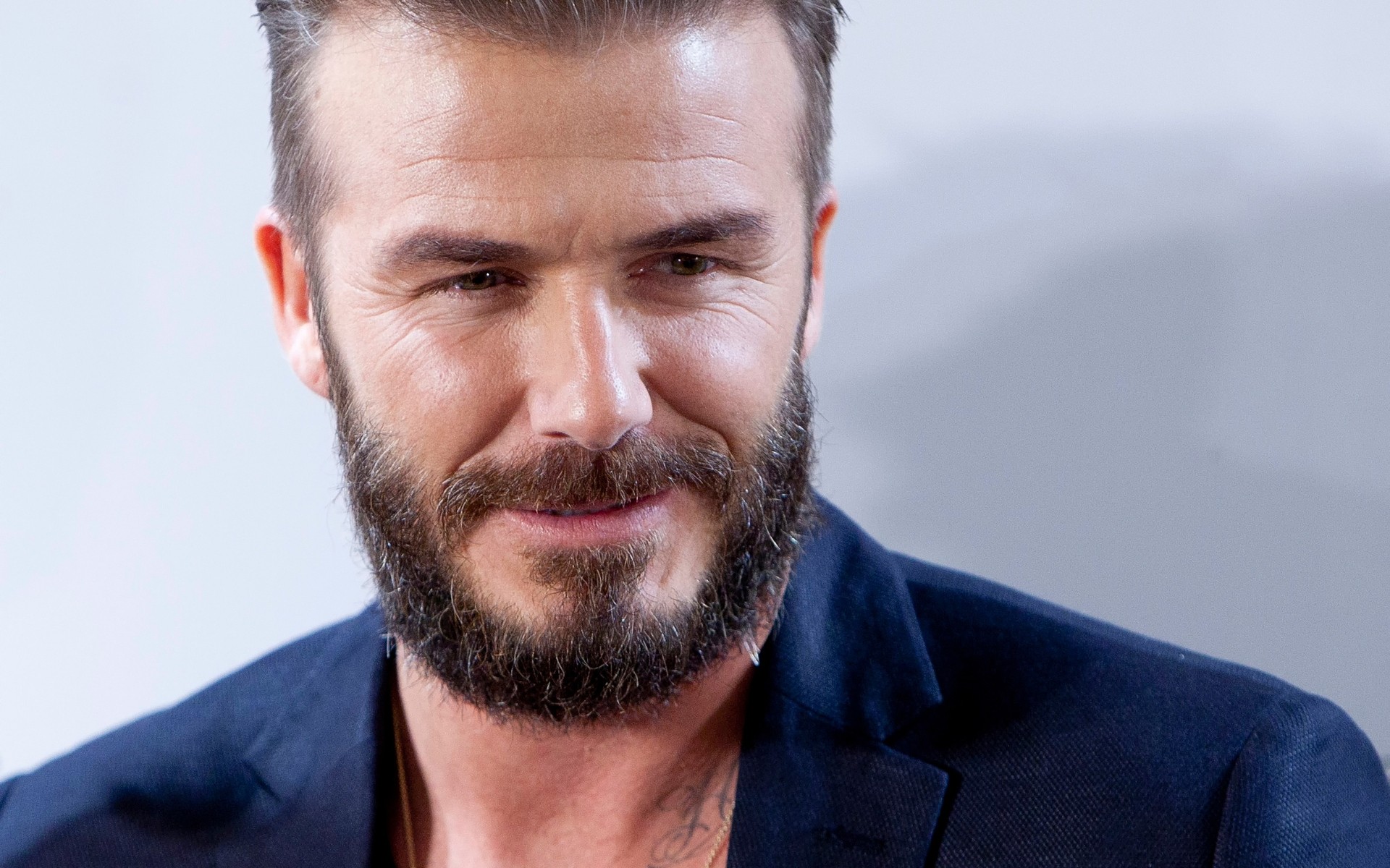 David Beckham Beard Style Phone Wallpapers