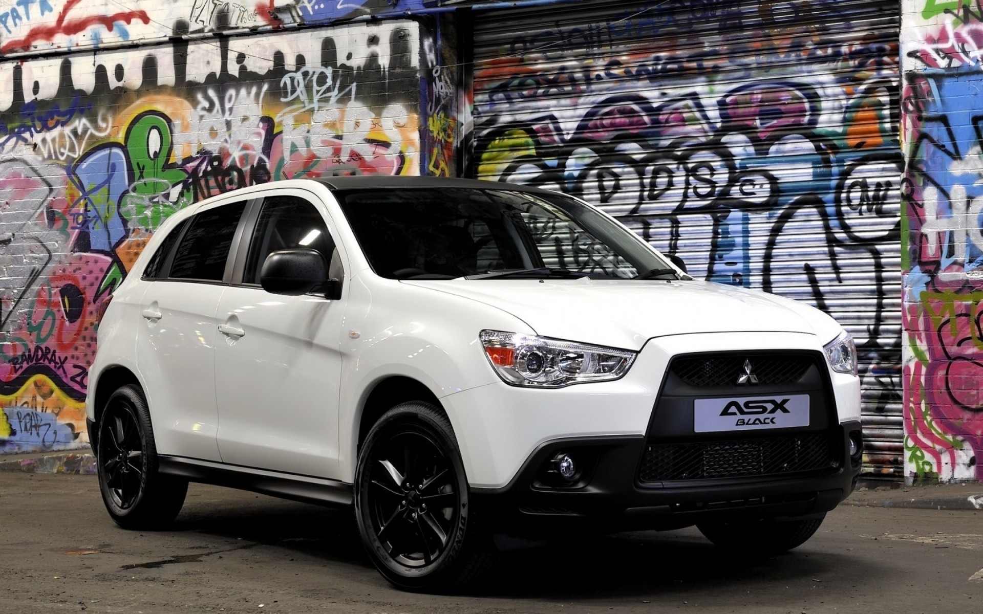 mitsubishi auto auto rallye transportsystem räder straße fahren zeigen straße ausstellung automobil