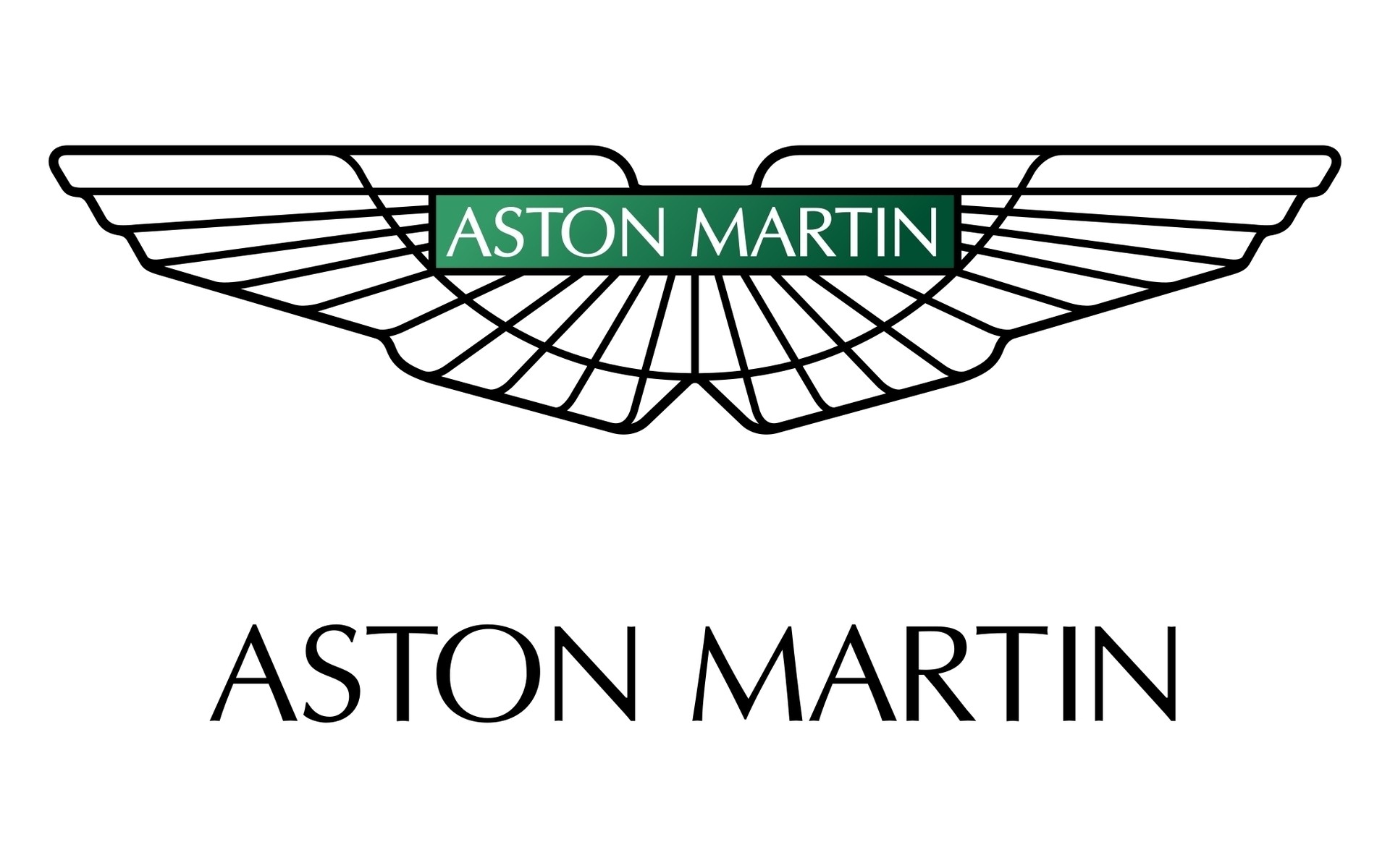 aston martin illustration vecteur isolé entreprise magasins logo marque