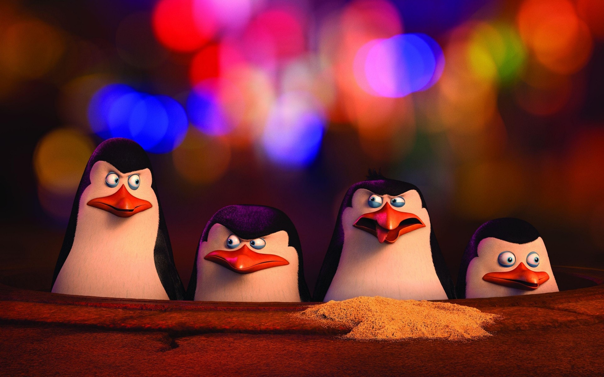 tv-serien unschärfe spielzeug halloween madagaskar-pinguine pinguine