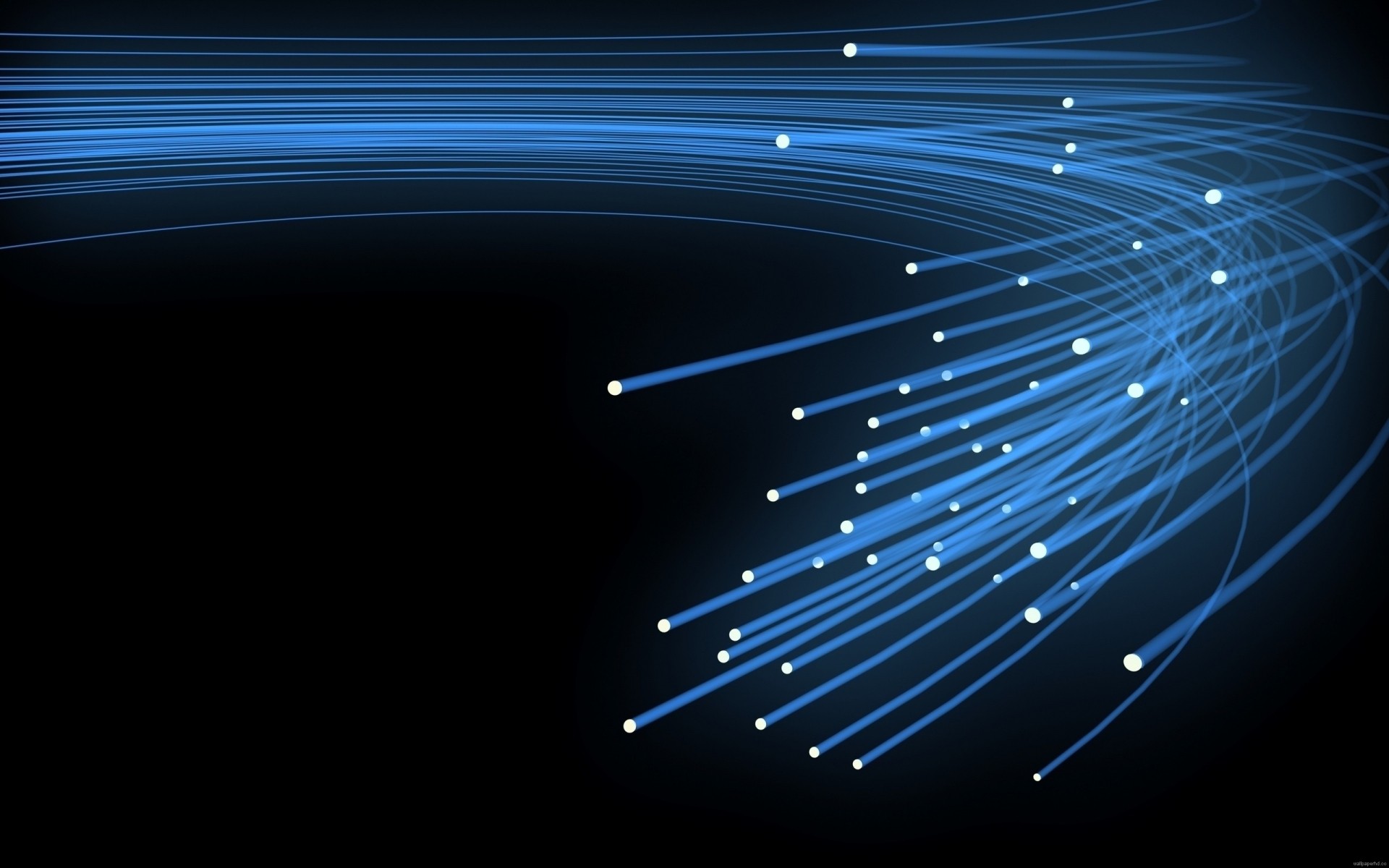 technologie numérique et logiciel mouvement résumé lumière science sombre flou luminescence bureau technologie graphique lumineux énergie illustration internet câble bleu