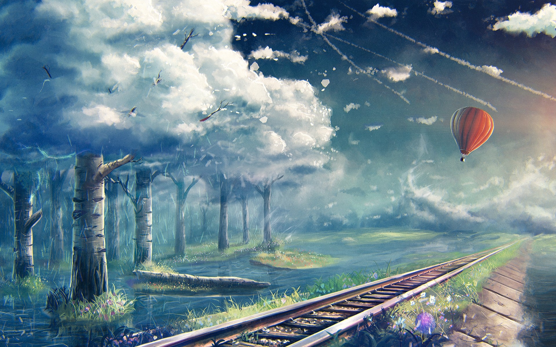 drawings travel sky landscape transportation system nature water outdoors road