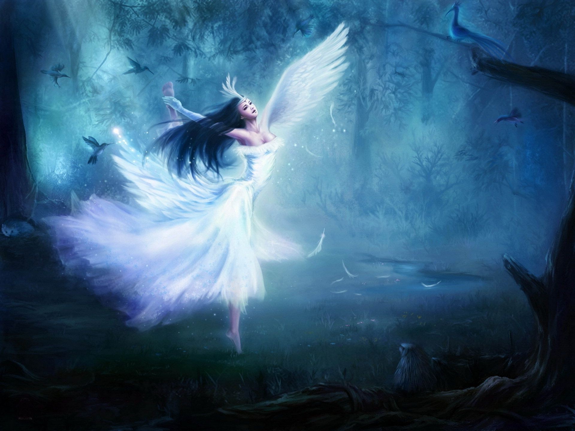 Ангелы в танце песня. Фейри Сильфы. Фейри Сильфы эльфы. Девушка - ангел. Девушка с крыльями.