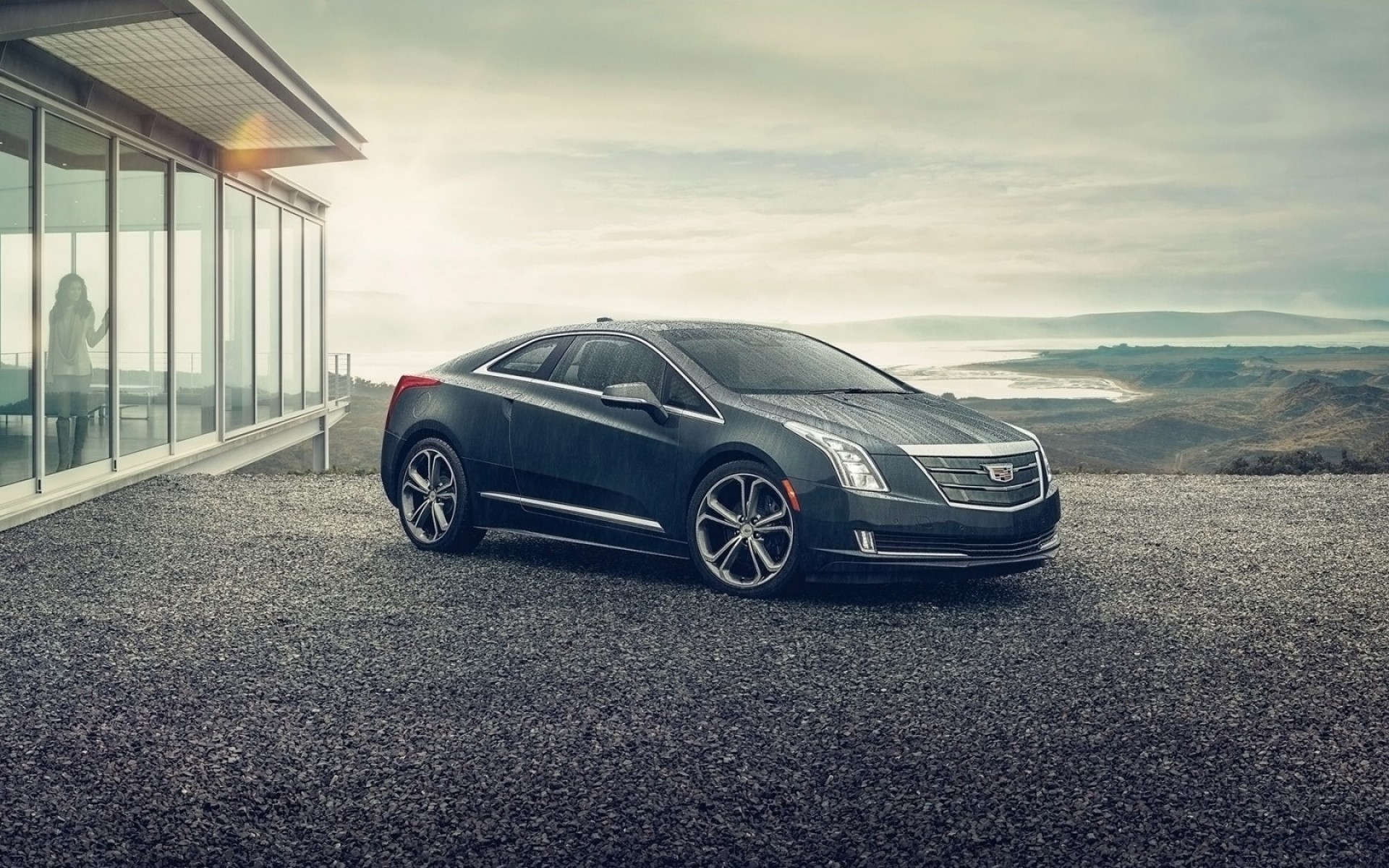 cadillac voiture asphalte trottoir voiture noir dépêchez-vous route système de transport midi