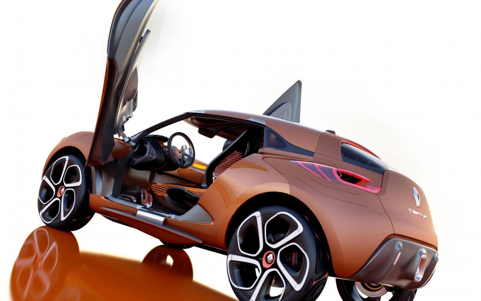 renault car vehicle fast drive wheel transportation system power isolated race speed renault captur renalut concept