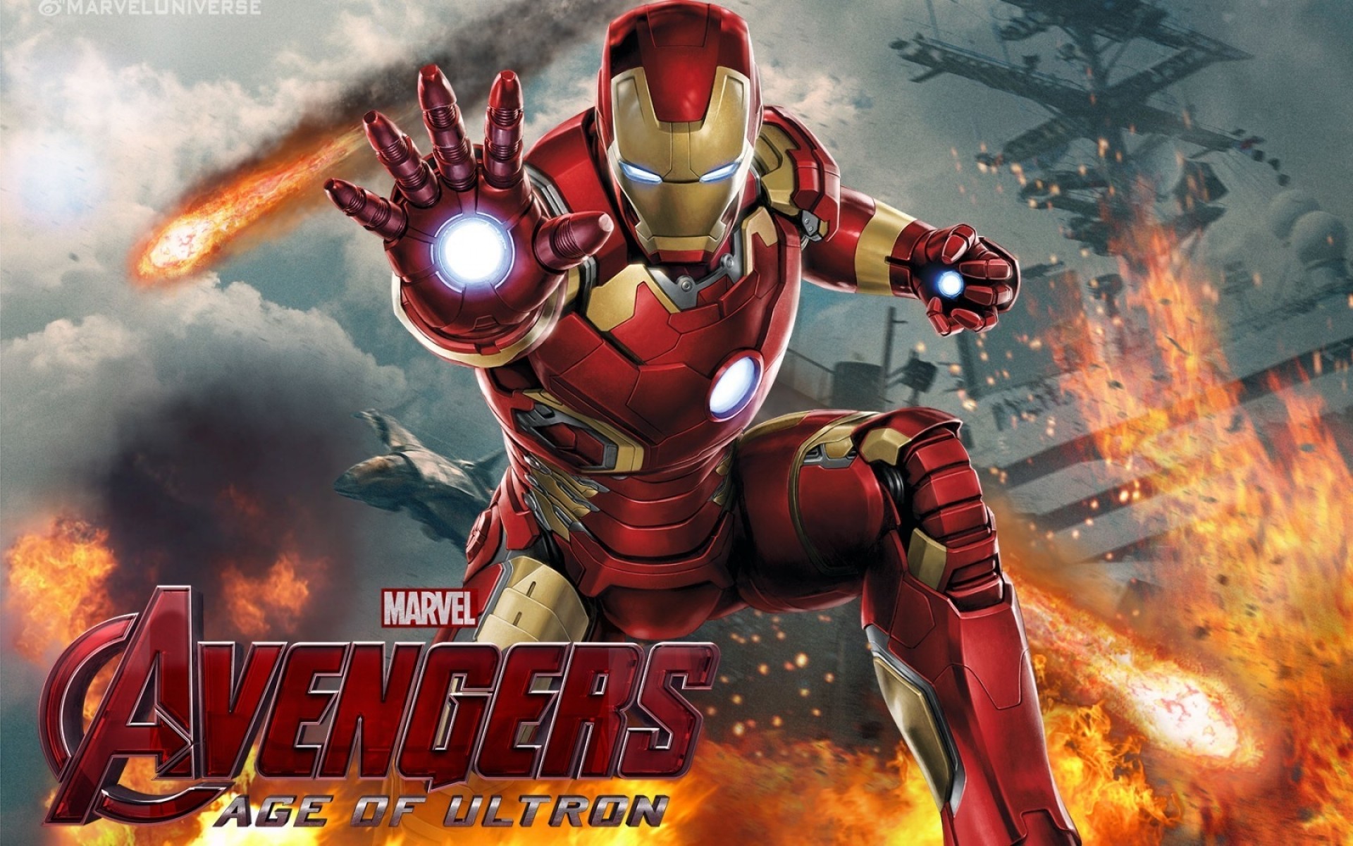 movies illustration fantasy flame man fiction iron man the avengers