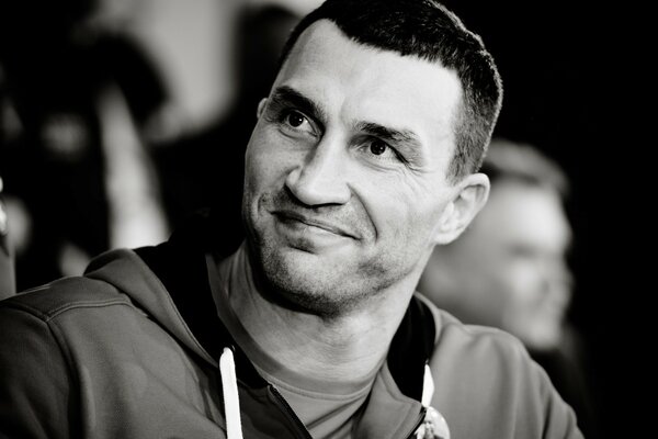 Vladimir Klitschko em monocromático