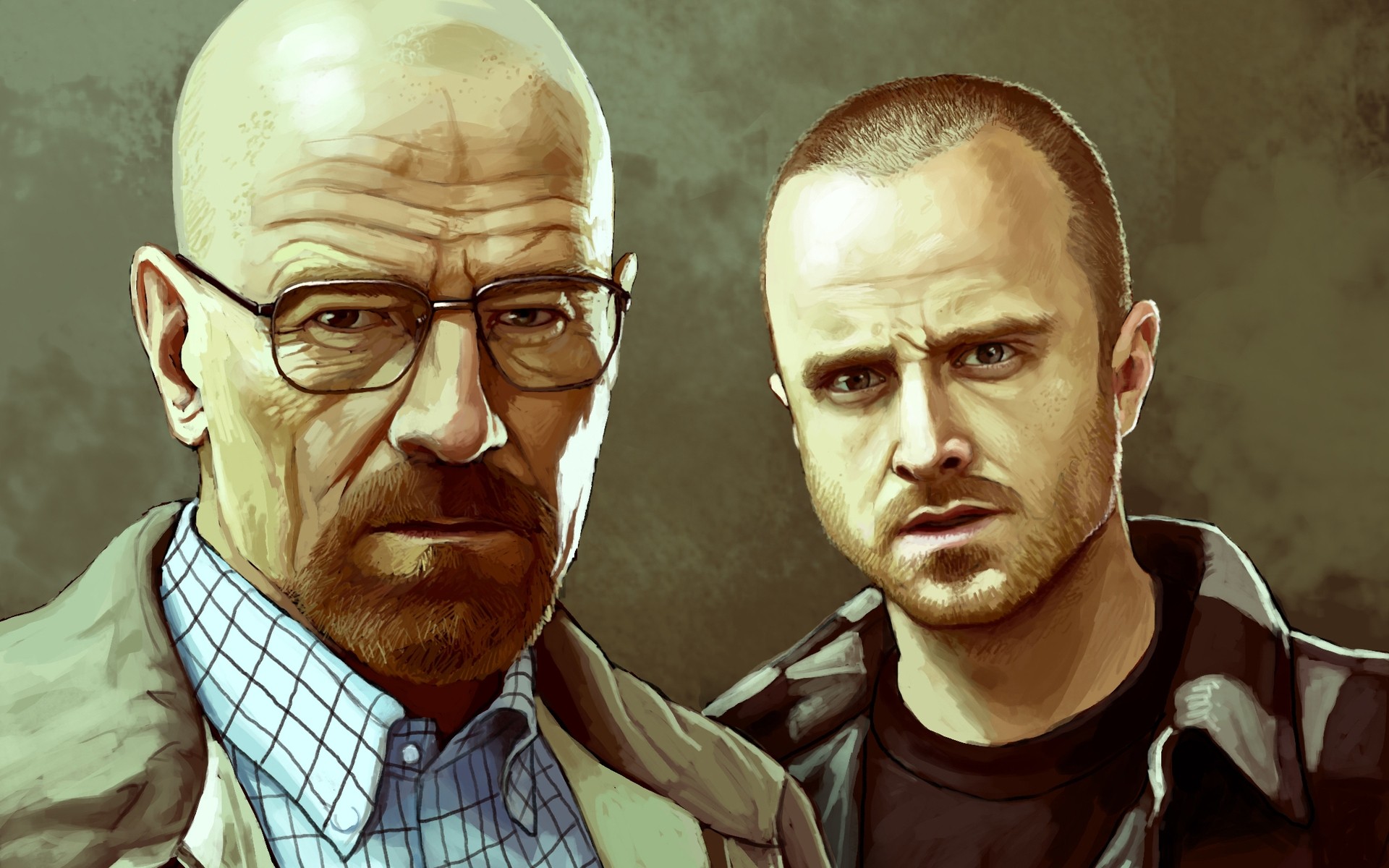 tv-serie mann porträt erwachsener glatze gesichtsausdruck eins anführer in jeder hinsicht kunstwerk walter white heisenberg jesse pinkman aaron paul brian cranston