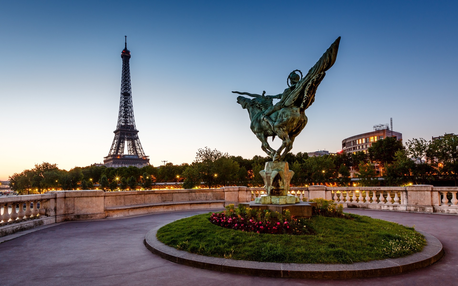 france travel architecture park city sky outdoors sculpture building statue tourism water fountain landmark monument museum reborn statue paris eiffel tour