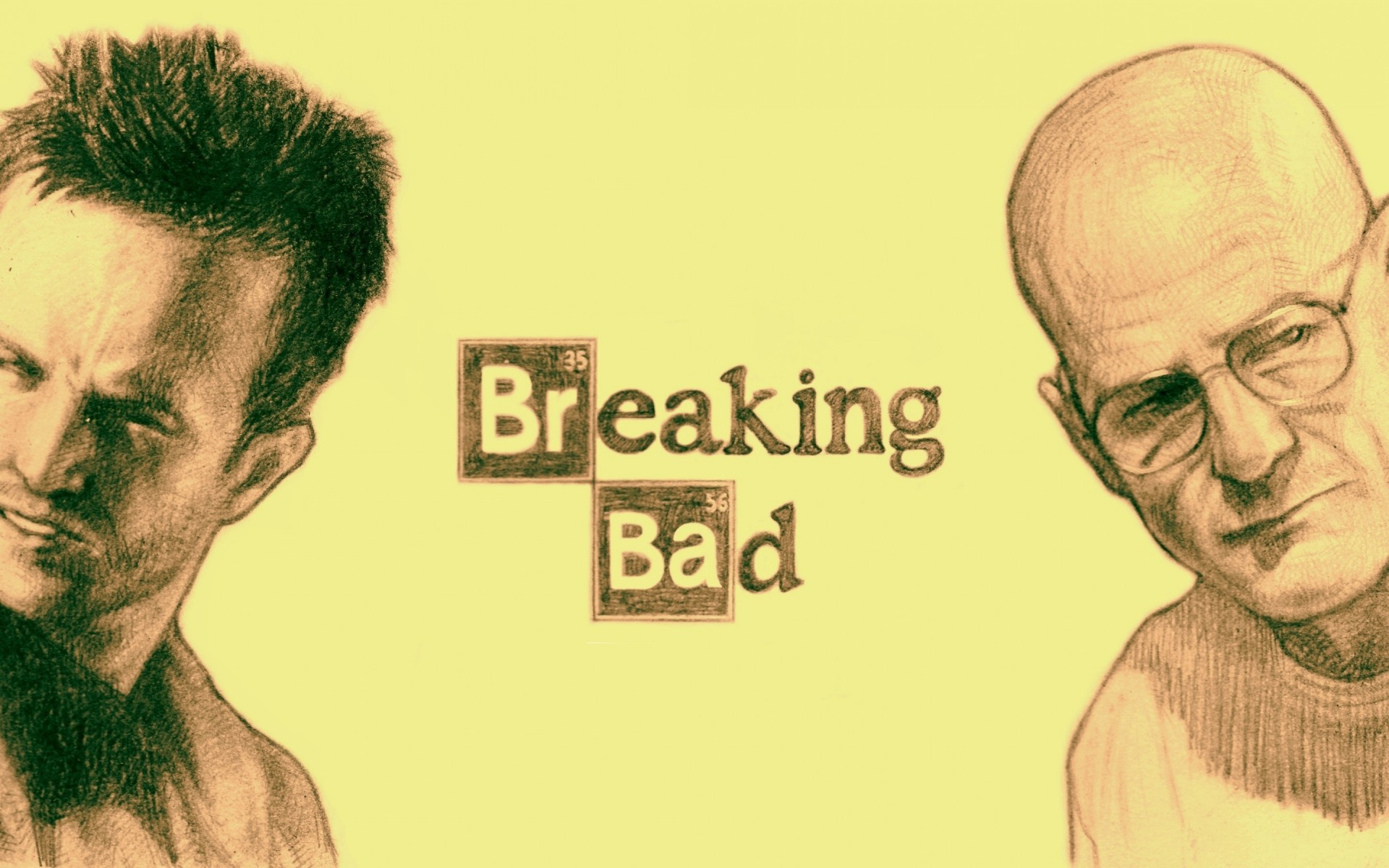 serial telewizyjny portret człowiek jeden dorosły twarz człowiek profil breaking bad grafika walter white heisenberg jesse pinkman aaron paul bryan cranston