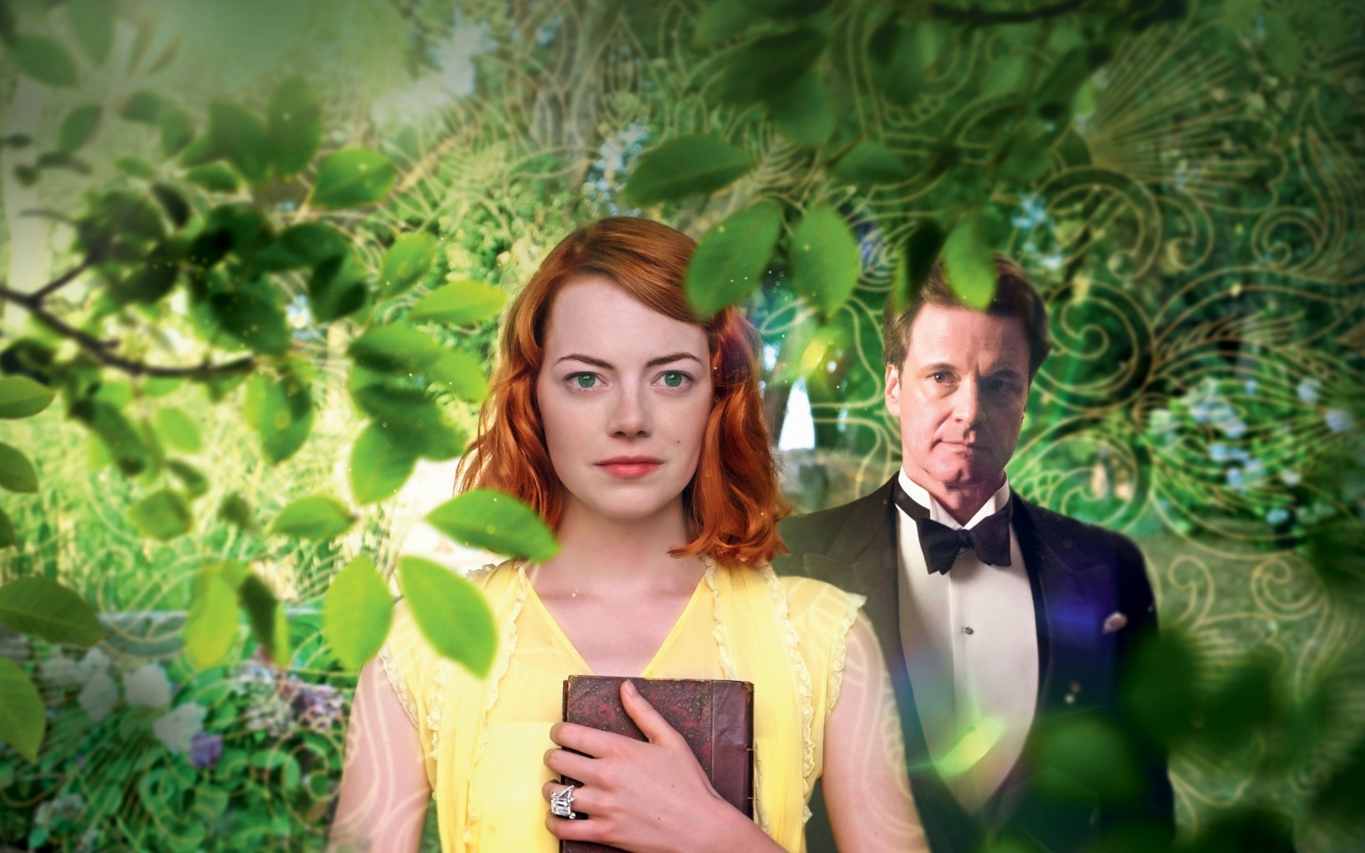 films femme nature belle à l extérieur été fille jeune adulte portrait fleur herbe emma stone sophie colin firth stanley