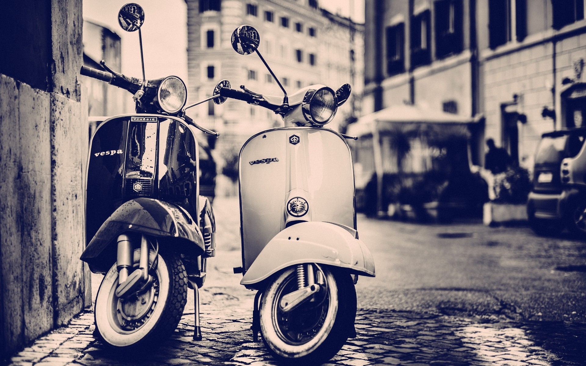 others street monochrome bike city old transportation system wheel urban vehicle vintage black and white retro