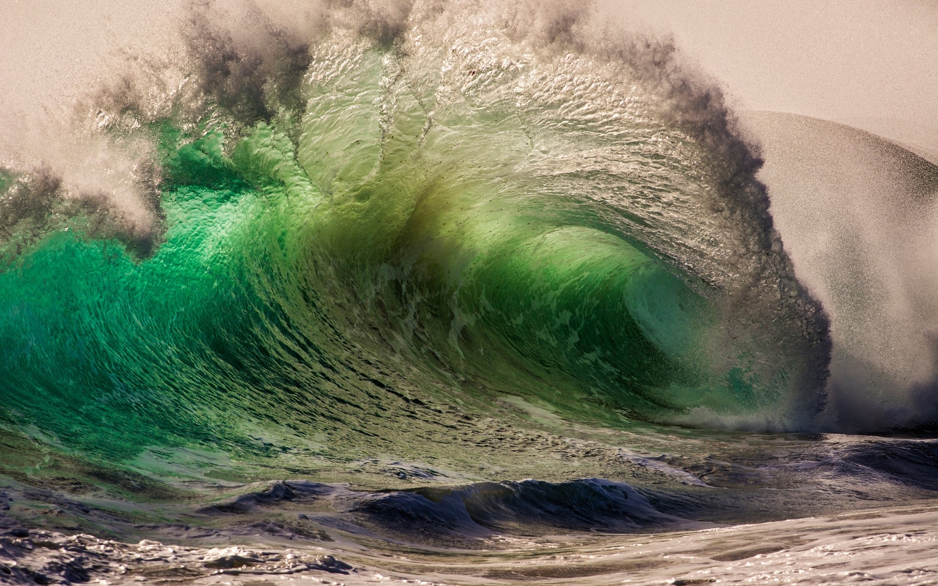 paesaggio acqua paesaggio colore natura astratto oceano onda onda verde