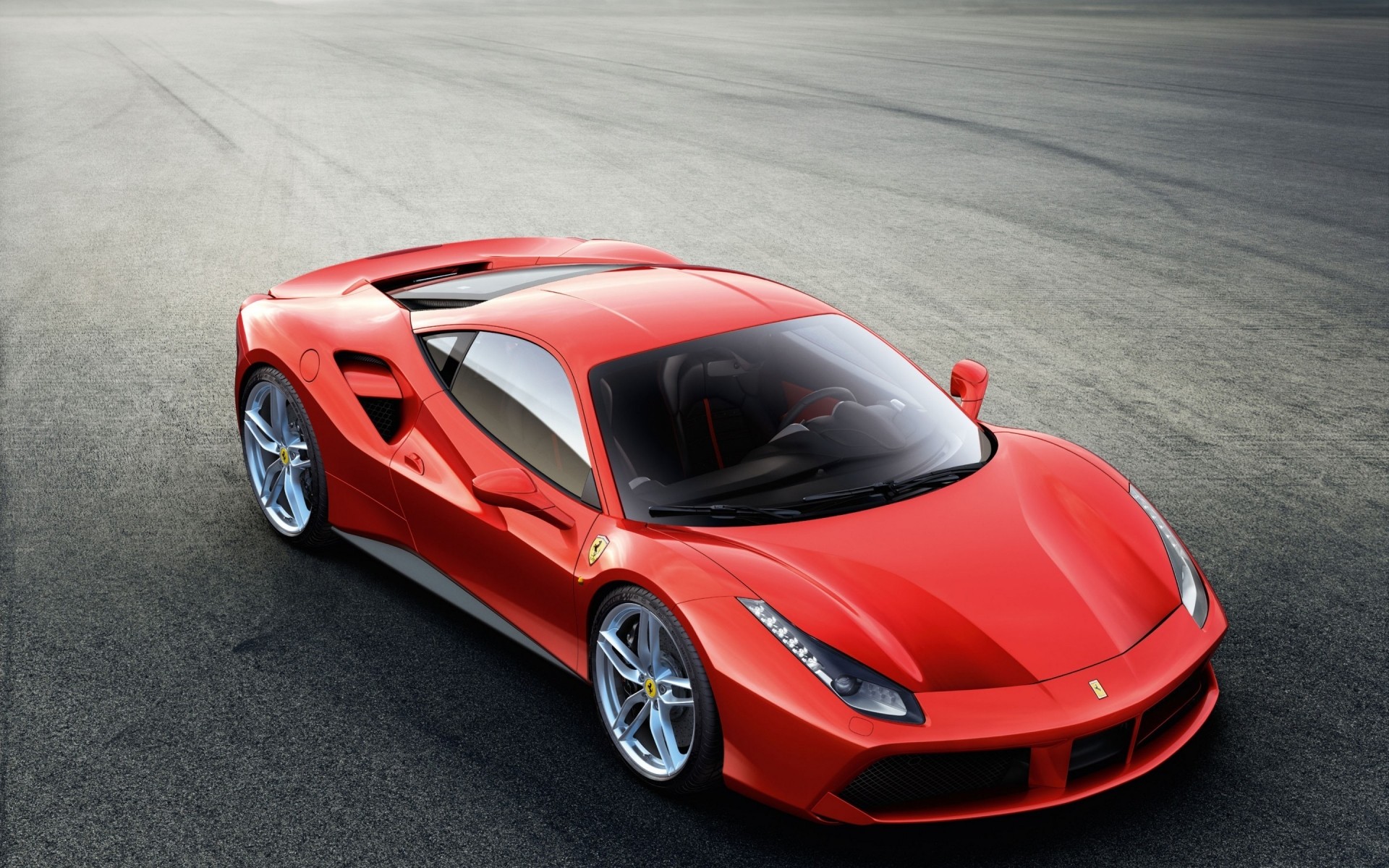 ferrari car vehicle transportation system fast wheel hurry drive race asphalt automotive competition ferrari 488 gtb red ferrari