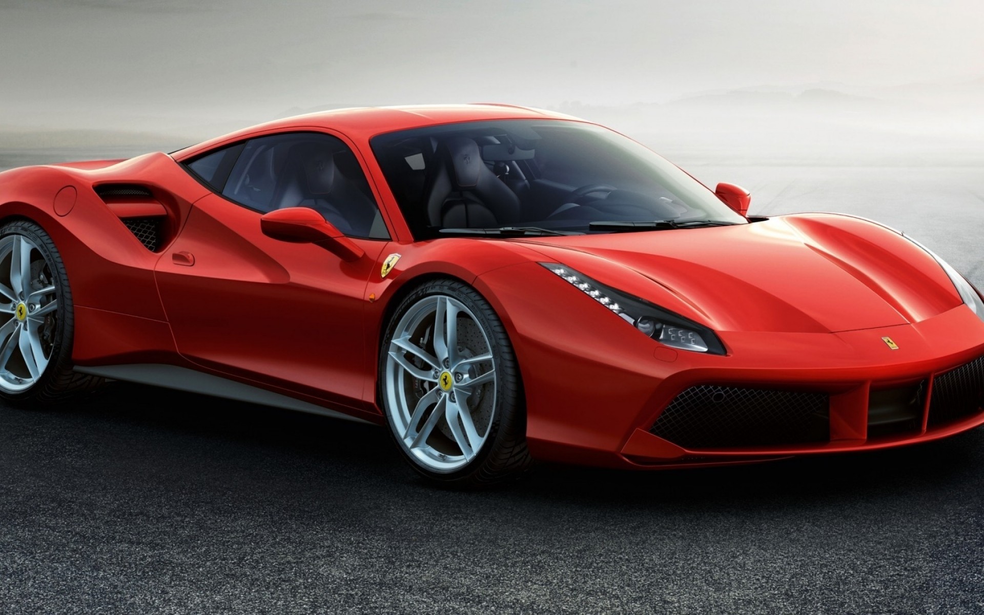 ferrari auto auto räder transportsystem automobil coupé fahren rennen schnell limousine ferrari 488 brg roter ferrari