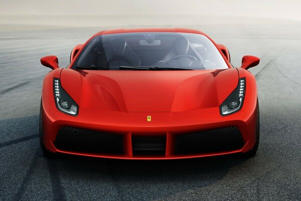 Stylish, sporty, red- Ferrari