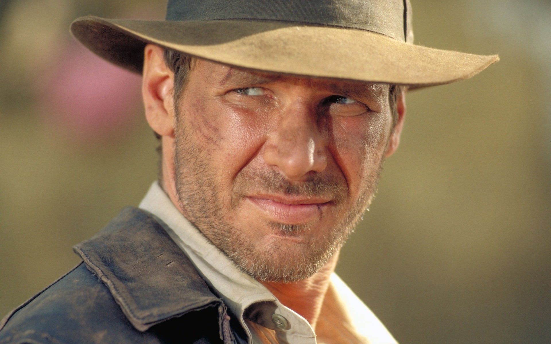 películas tapa retrato hombre solo vaquero sombrero de vaquero adulto velo desgaste indiana jones harrison ford