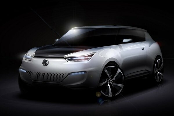 SsangYong электрондық XIV тұжырымдамасы