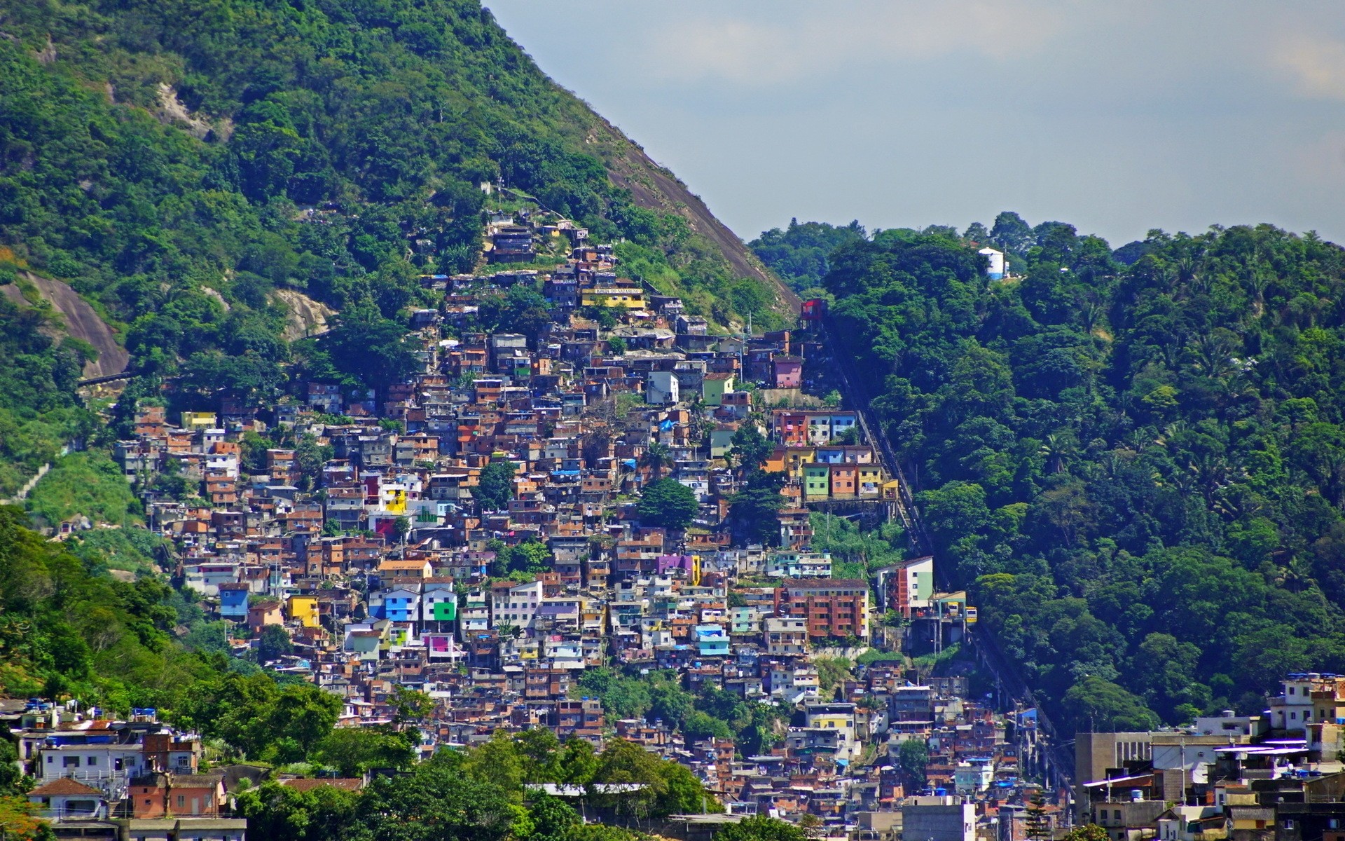 other city architecture travel city hill town house building tourism landscape mountain sight outdoors nature roof tree summer rio de janeiro mountains houses mountains